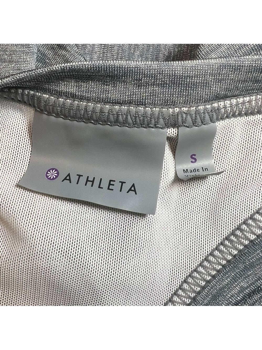 Athleta Women’s Utopia Tank Heather Gray Size Small - Picture 2 of 6